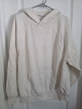 DSG Cream Speckle Hoodie with Kangaroo Pocket